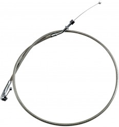 Cable Armor Coat en acero inoxidable para acelerador/retorno en modelos cruiser