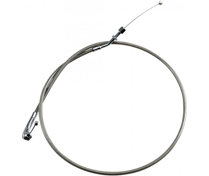 Cable Armor Coat en acero inoxidable para acelerador/retorno en modelos cruiser