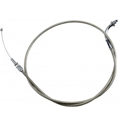 Cable Armor Coat en acero inoxidable para acelerador/retorno en modelos cruiser