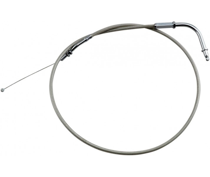Cable Armor Coat en acero inoxidable para acelerador/retorno en modelos cruiser