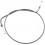 Cable Armor Coat en acero inoxidable para acelerador/retorno en modelos cruiser