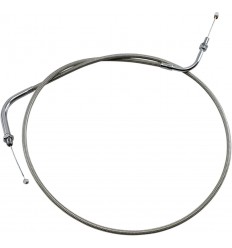 Cable Armor Coat en acero inoxidable para acelerador/retorno en modelos cruiser