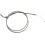 Cable Armor Coat en acero inoxidable para acelerador/retorno en modelos cruiser