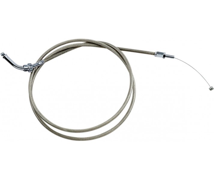 Cable Armor Coat en acero inoxidable para acelerador/retorno en modelos cruiser