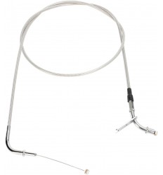 Cable Armor Coat Acero Inoxidable Acelerador / Retorno Modelos Cruiser |2255|