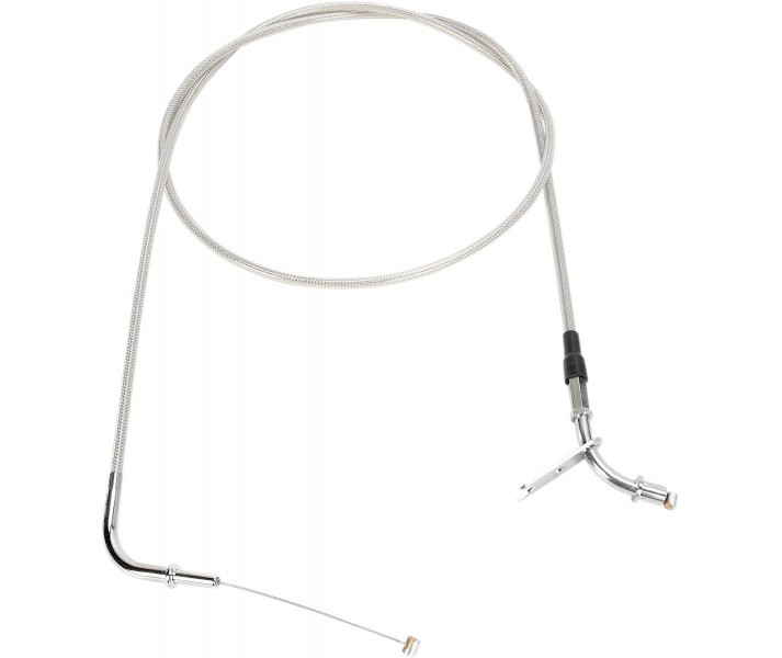 Cable Armor Coat en acero inoxidable para acelerador/retorno en modelos cruiser