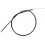Cable de embrague de vinilo negro MOTION PRO /06521288/
