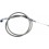 Cable Armor Coat en acero inoxidable para acelerador/retorno en modelos cruiser
