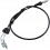 Cable de acelerador en vinilo negro MOTION PRO /MP05136/