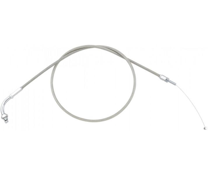 Cable Armor Coat en acero inoxidable para acelerador/retorno en modelos cruiser