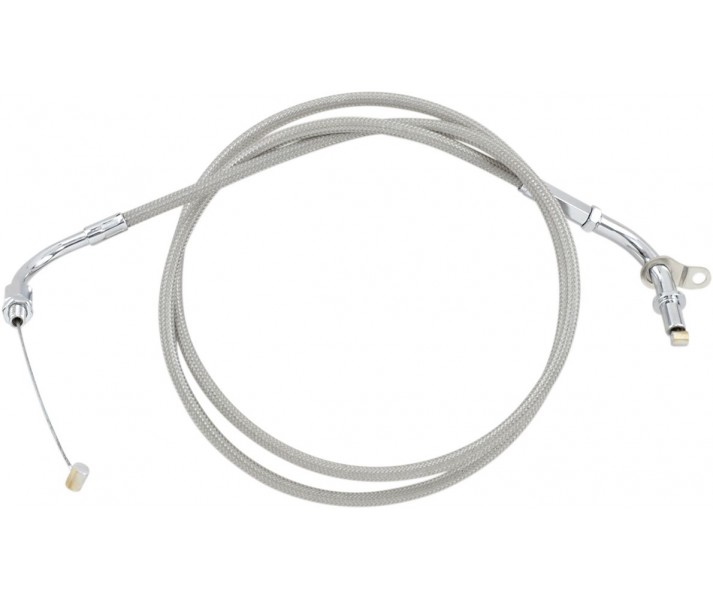 Cable Armor Coat en acero inoxidable para acelerador/retorno en modelos cruiser