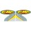 Adhesivos de recambio para escapes FMF FMF /18600652/