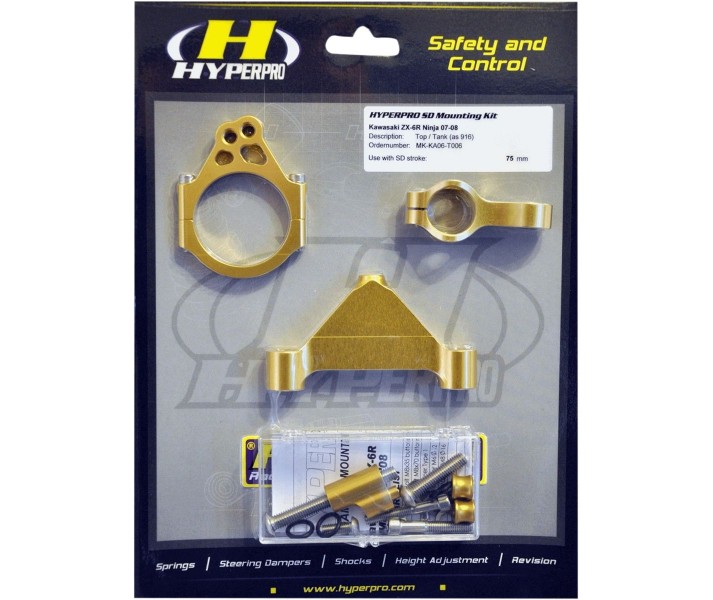 Kits de montaje de amortiguadores de dirección HYPER PRO /06040015/