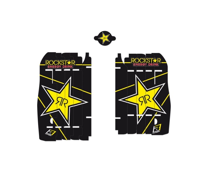 Adhesivos Rockstar para aletines de radiador Blackbird Racing /43025109/