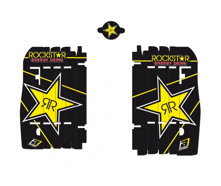 Adhesivos Rockstar para aletines de radiador Blackbird Racing /43025110/