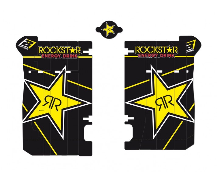 Adhesivos Rockstar para aletines de radiador Blackbird Racing /43025112/