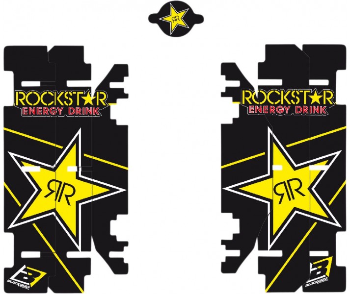 Adhesivos Rockstar para aletines de radiador Blackbird Racing /43025120/