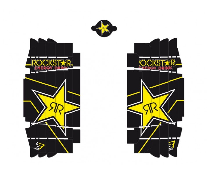 Adhesivos Rockstar para aletines de radiador Blackbird Racing /43025127/