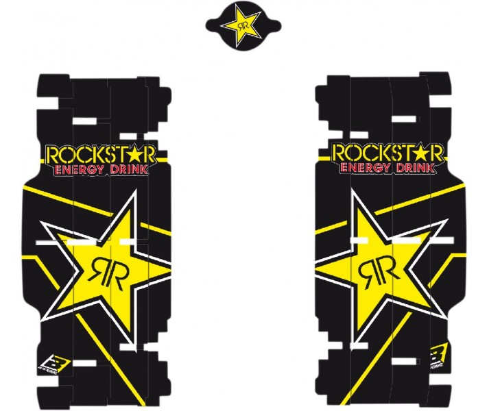 Adhesivos Rockstar para aletines de radiador Blackbird Racing /43025129/