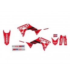 Geico Graphic Kit With Seat Cover Blackbird Racing /43025891/