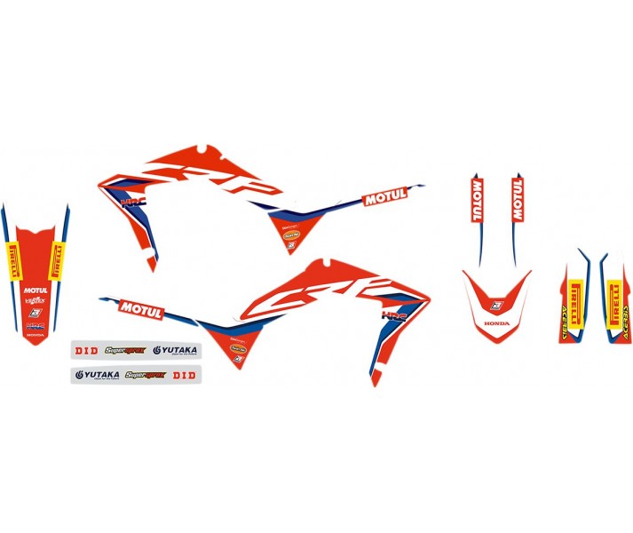 Kits de gráficos con fundas de asiento Replica Team Blackbird Racing /43025898/