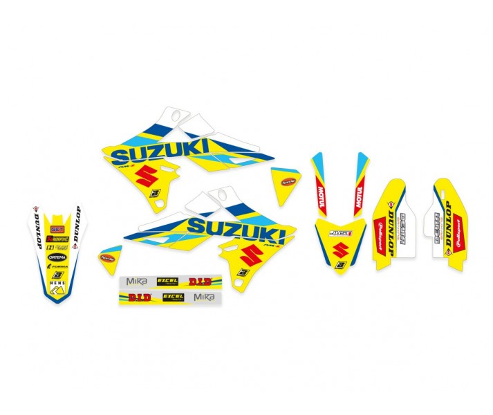 Kits de gráficos con fundas de asiento Replica Team Blackbird Racing /43025915/