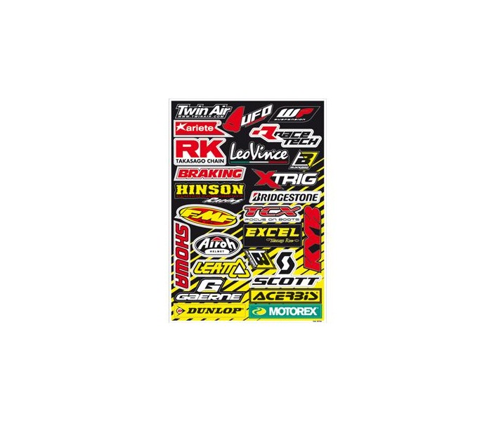 Kits de adhesivos con logos Blackbird Racing /43201889/