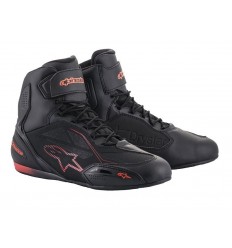 Zapatillas Alpinestars Faster-3 Drystar Negro Rojo Fluor |2540719-1030|