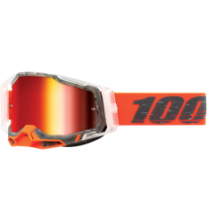 Máscara 100% Racecraft 2 Schrute Naranja |26013216|