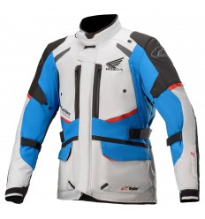 Chaqueta Alpinestars Honda Andes V3 Drystar Gris Azul |3207421-9173|