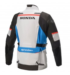 Chaqueta Alpinestars Honda Andes V3 Drystar Gris Azul |3207421-9173|