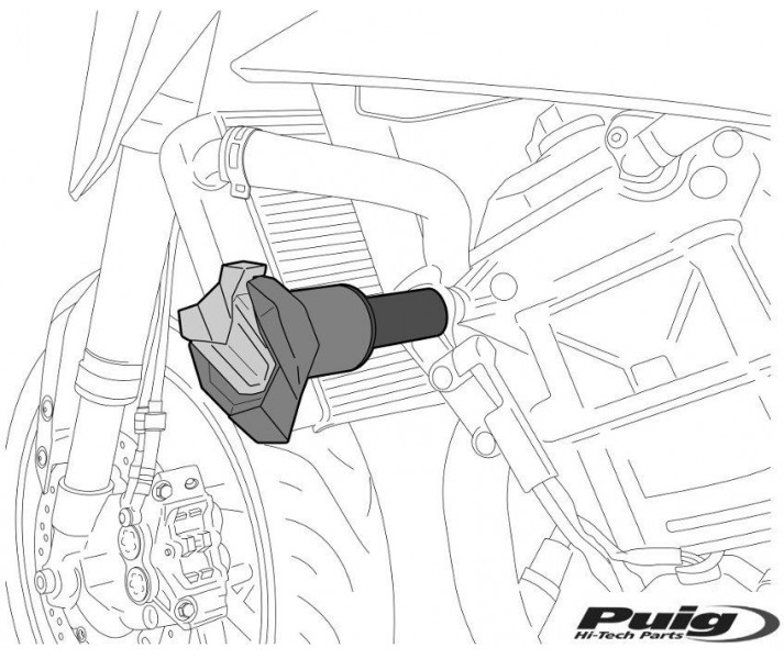 Protectores de Motor R12 Puig 7931N