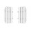 Aletines de radiador POLISPORT PLASTICS /05203080/