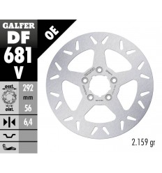 Brake Rotor Fixed Round GALFER SYSTEMS /17104215/