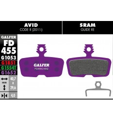 G1652 E-Bike Brake Pads GALFER SYSTEMS /17200764/