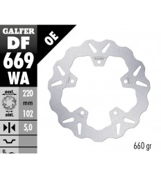Disco de freno Wave® GALFER SYSTEMS /17104101/