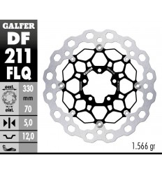 Disco de freno Cubiq GALFER SYSTEMS /17104111/