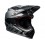 Casco Bell Moto-9 Flex Breakaway Plata Negro |801000330170|