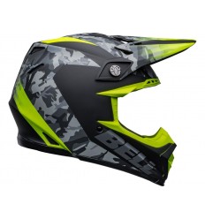 Casco Bell Moto-9 Mips Venom Negro Mate Amarillo |800002530568|