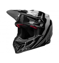 Casco Bell Moto-9S Flex Claw Negro Blanco |800002290168|