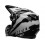 Casco Bell Moto-9S Flex Claw Negro Blanco |800002290168|