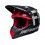 Casco Bell Moto-9S Flex Fasthouse Negro Mate Blanco |800002420268|