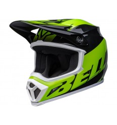 Casco Bell Mx-9 Mips Disrupt Negro Verde |800002350468|