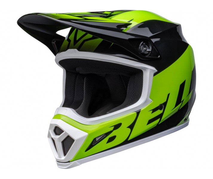 Casco Bell Mx-9 Mips Disrupt Negro Verde |800002350468|