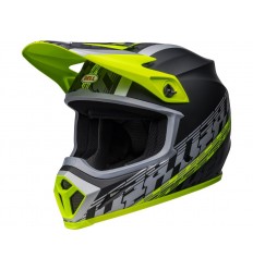Casco Bell Mx-9 Mips Offset Negro Mate Amarillo |800002680568|