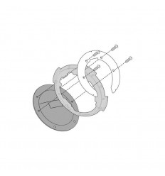 Kit Adaptador Givi Metálico Para Bolsas Deposito TANKLOCK TanklockED |BF47|