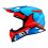 Casco Kyt Skyhawk Glowing Azul Naranja Fluor |1010012403|