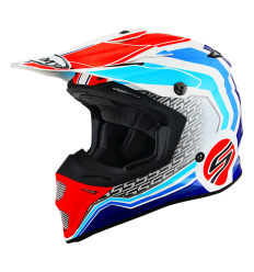 Casco Suomy Mx Speed Pro Forward Azul Blanco |1112262703|