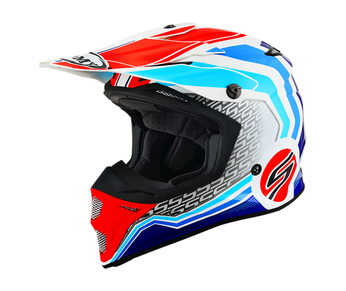 Casco Suomy Mx Speed Pro Forward Azul Blanco |1112262703|