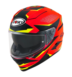 Casco Suomy Speedstar Luminescence Rojo Mate |KSVR0038|